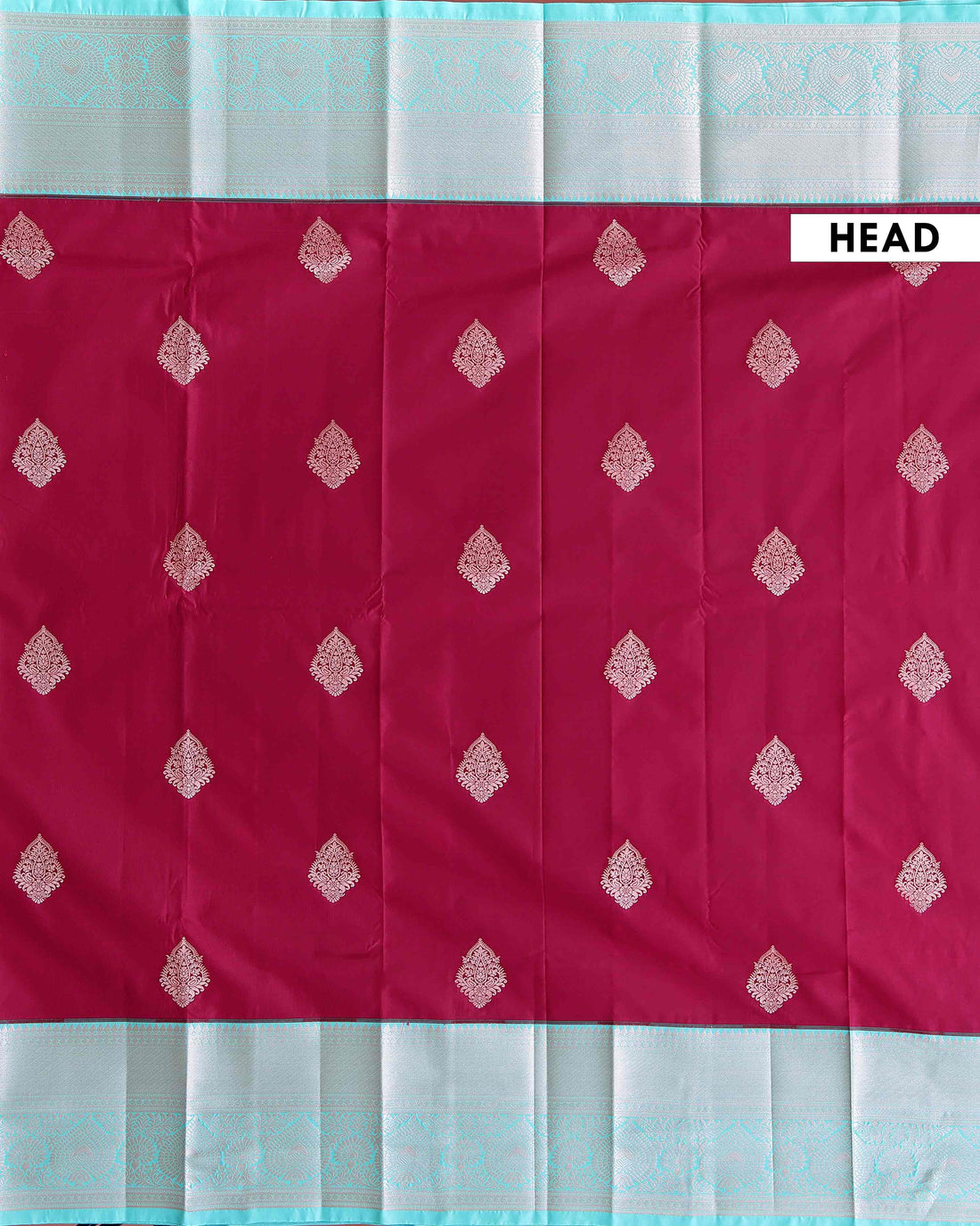 Elegant Niranjana Silk Saree Adorned with Fine Butta Motifs and Rich Zari Border - Maroon