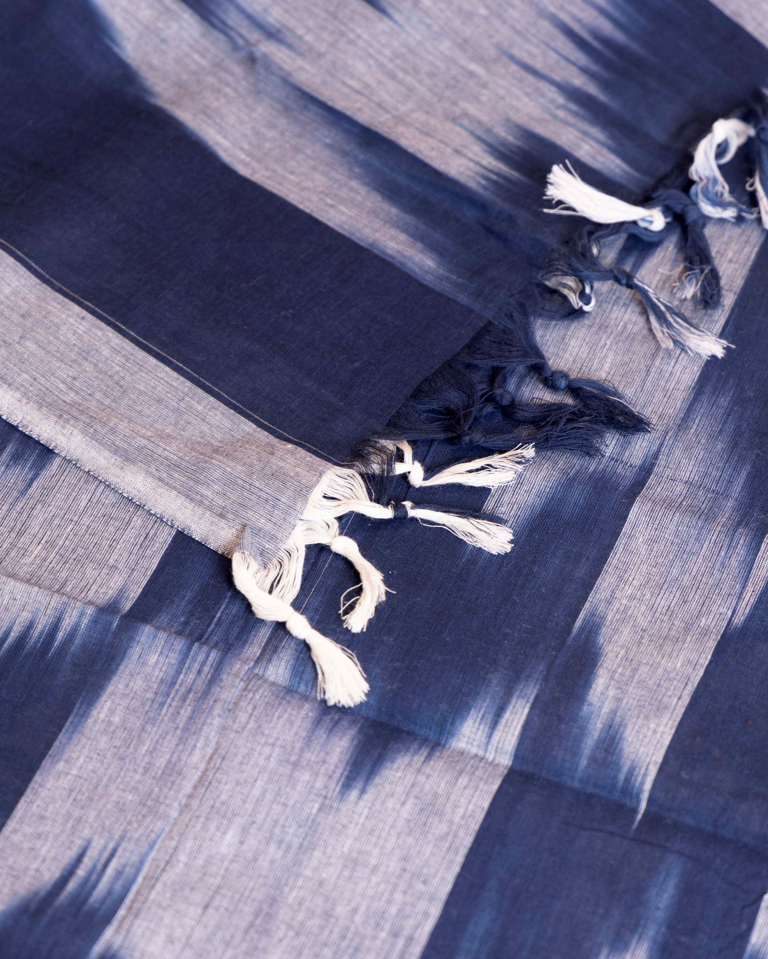 Women's Handloom Ikkat Cotton Unstitched Salwar Suit Material with Dupatta - Multi