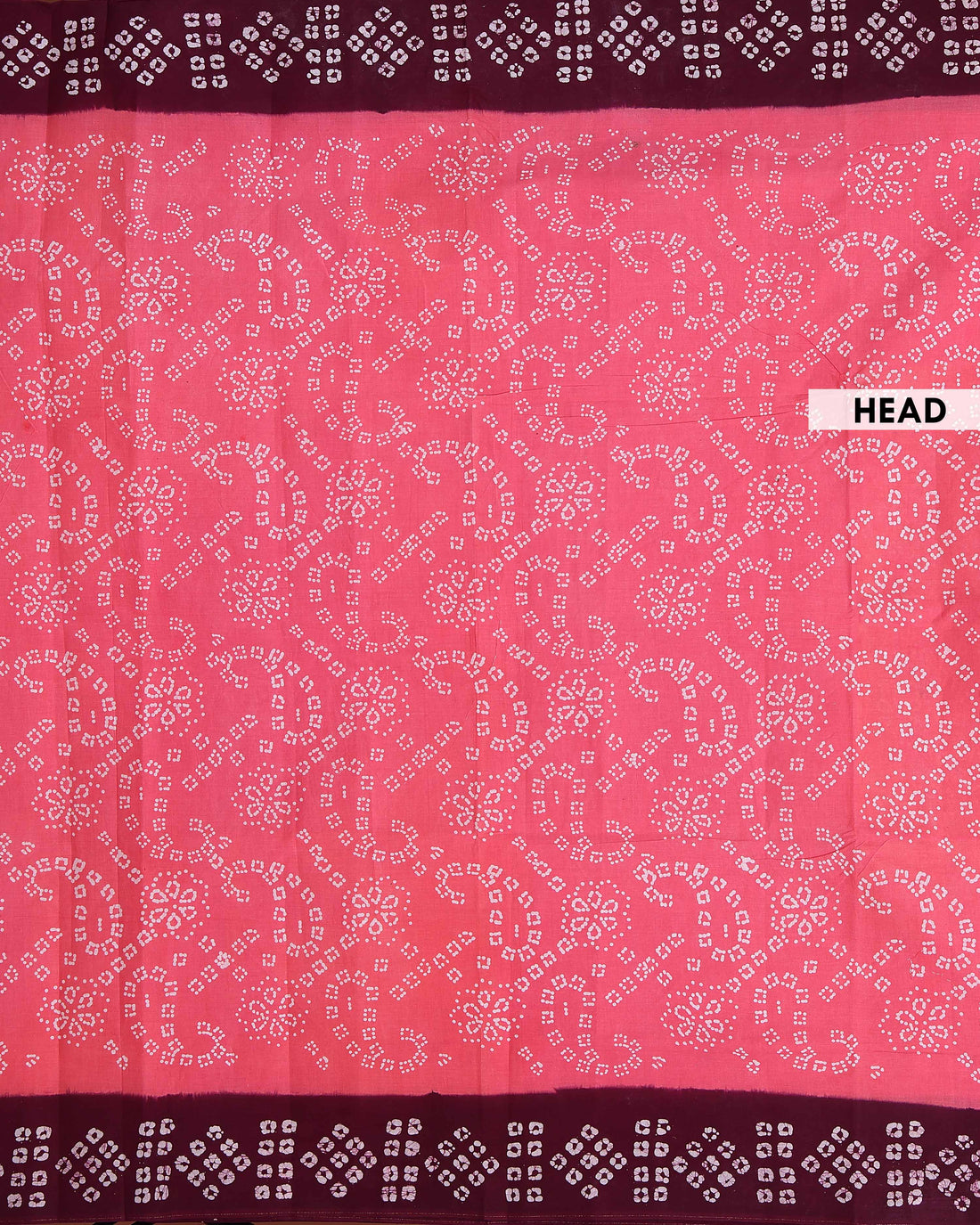 Traditional Lightweight  Sungudi Cotton Saree with Dotted Patterns - Pink