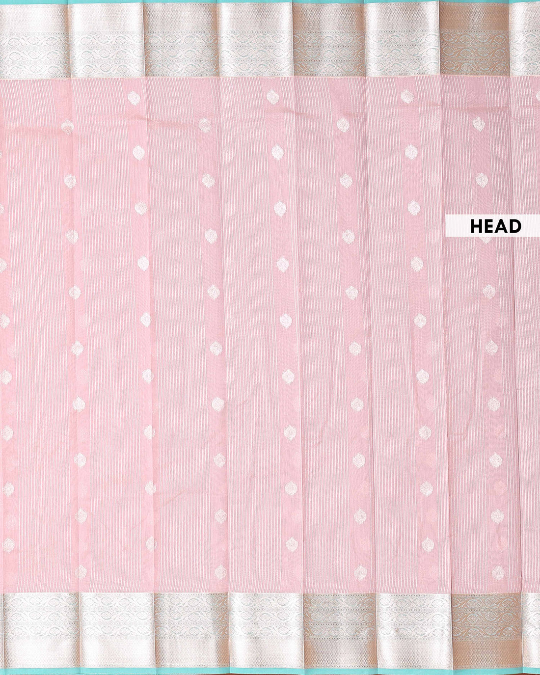 Elegant Handloom Elampillai Silk Cotton Saree All-Over Zari Weaves and Detailed Border - Light Pink