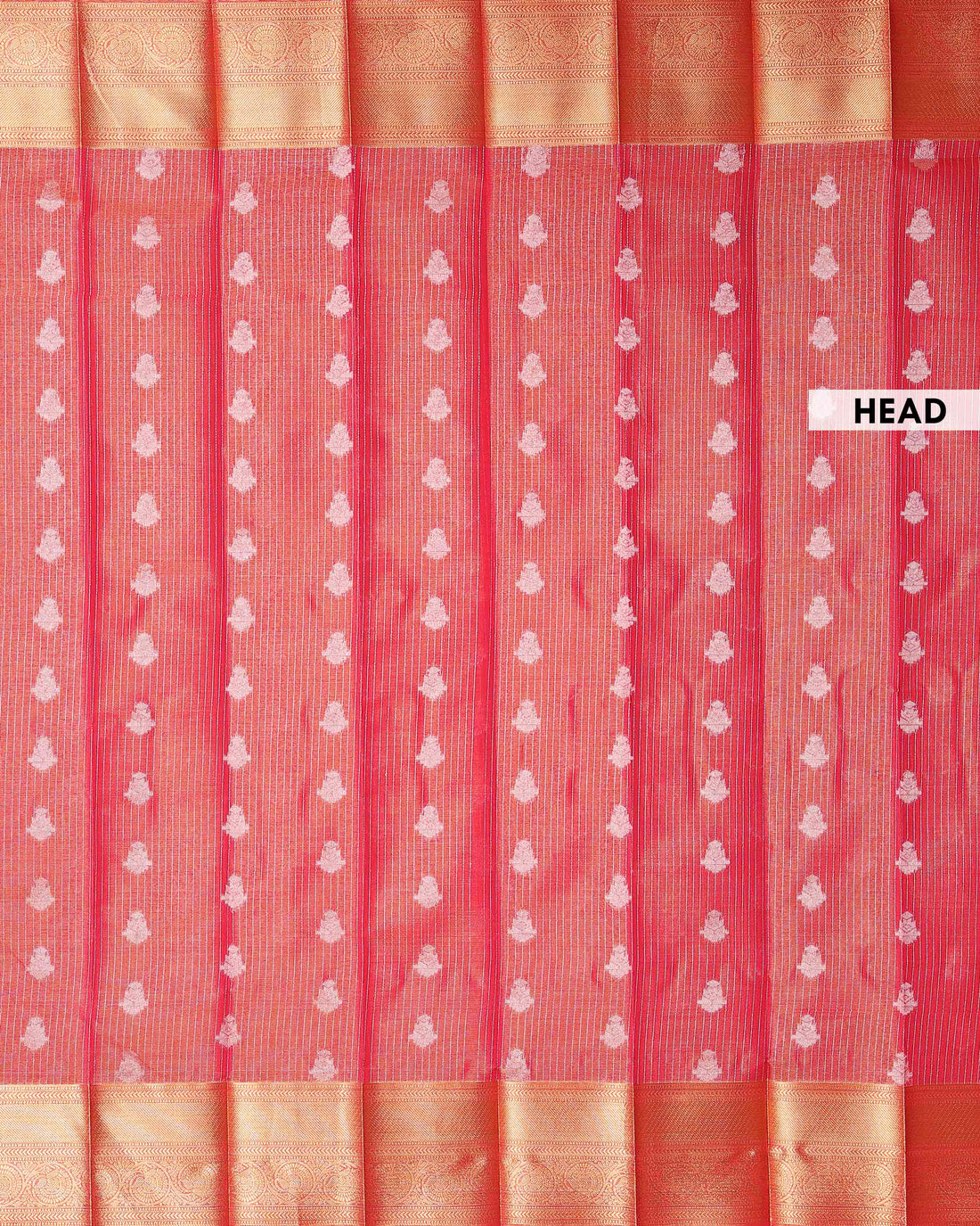 Elegant Elampillai Silk Cotton Saree with Zari Woven Checks and Traditional Motifs - Red