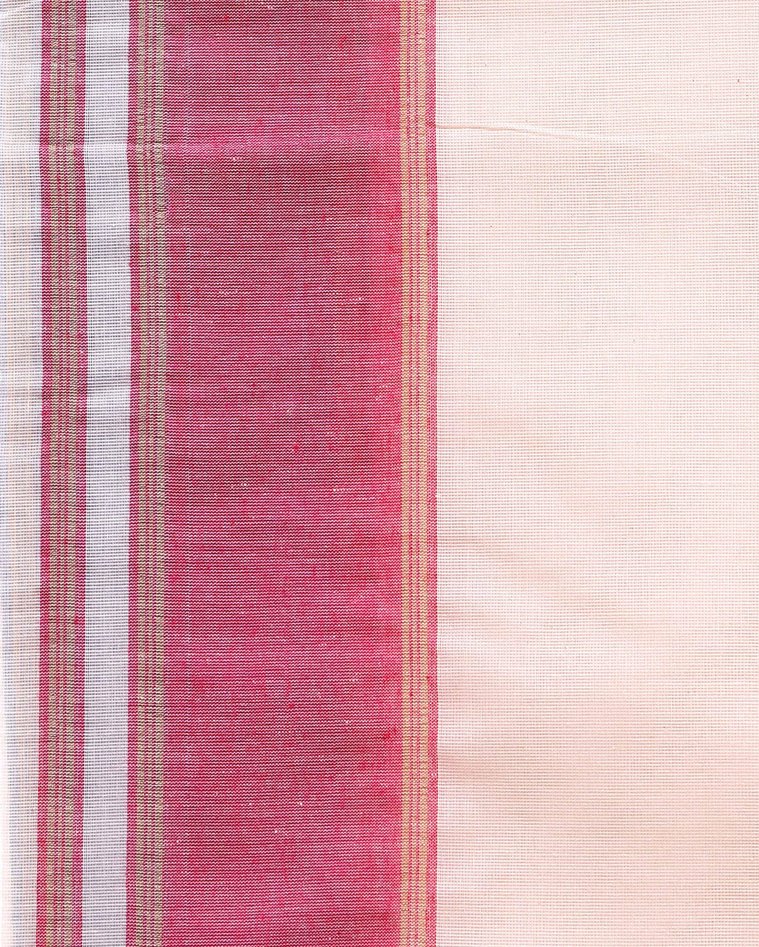 men-s-traditional-handloom-4-meter-cotton-dhoti-with-multi-border-off-white-five