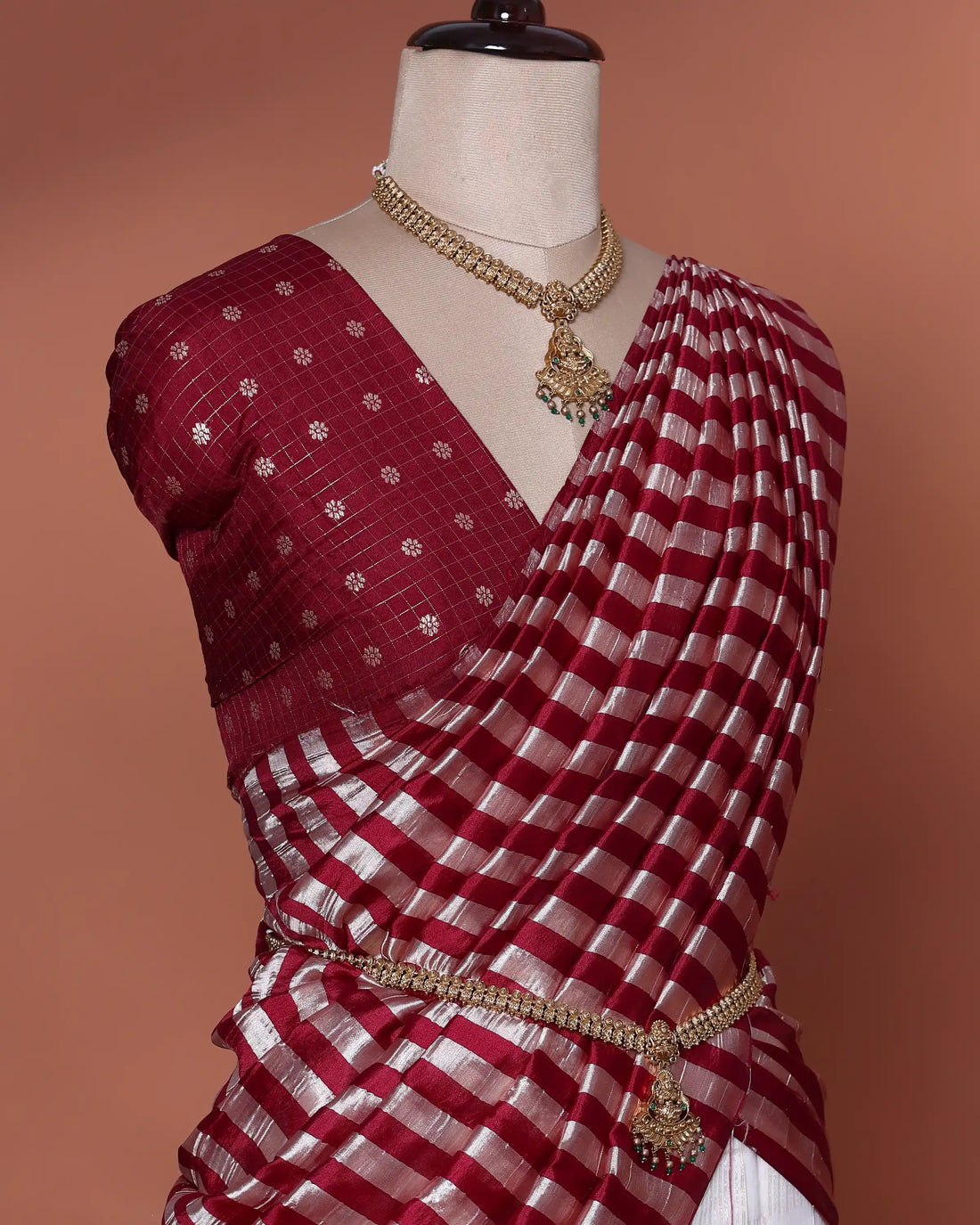 Cotton Semi Stitched Dhavani Set For Women | Festive Wear & Traditional Collection | Jeyachandran