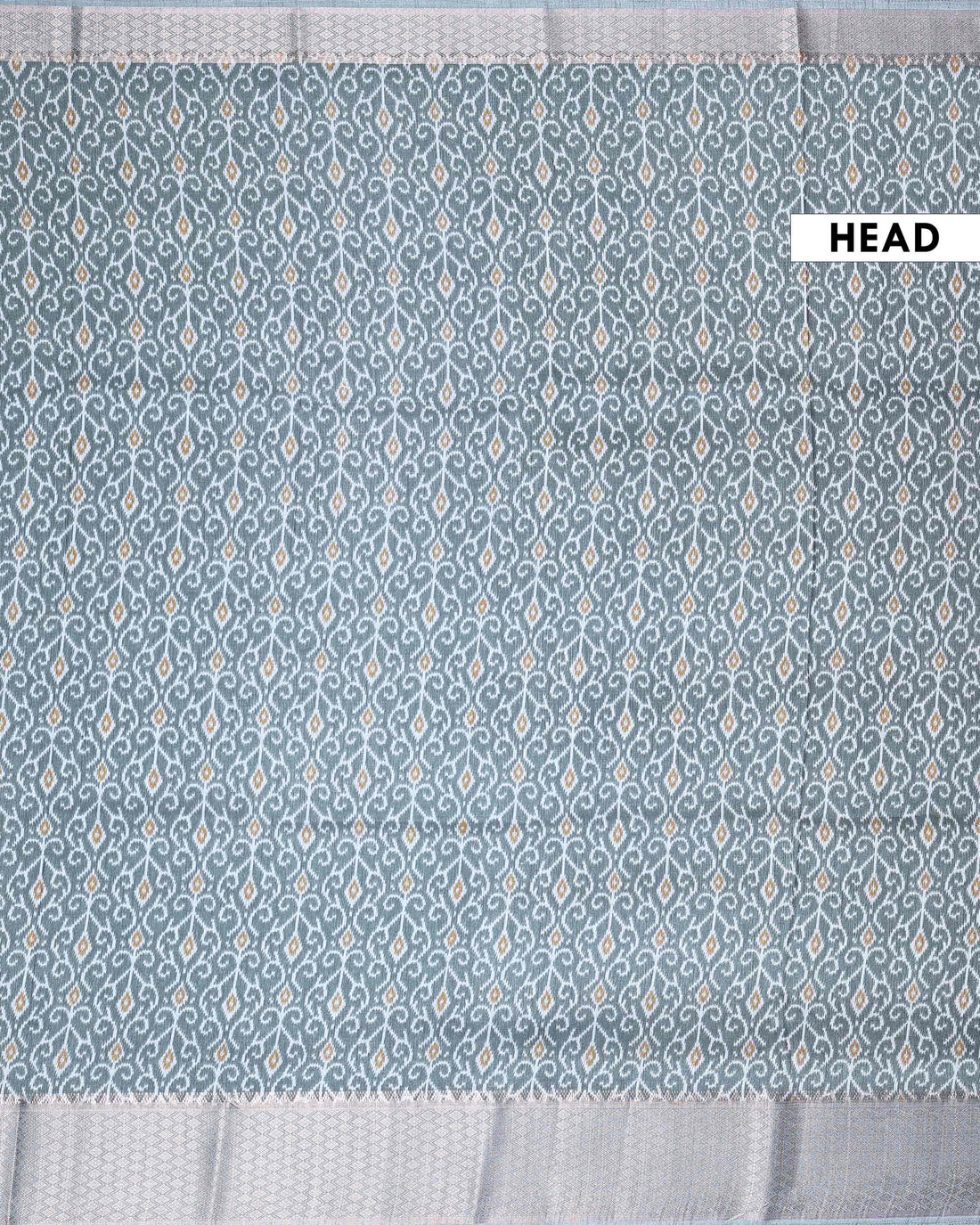 Elegant Dola Silk Saree with Intricate Floral Woven Motifs and Elegant Zari Border - Green