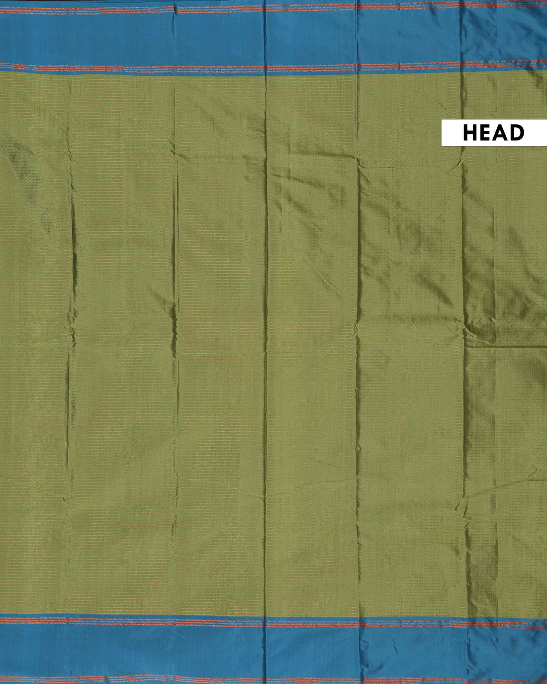 Elegant Semi Soft Silk Saree with Zari Checkered Body and Classic Contrast Woven Border - Green