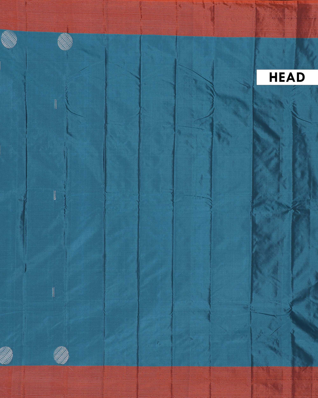 Elegant Semi Soft Silk Saree with Plain Body and Contrast Zari Woven Border - Teal Blue