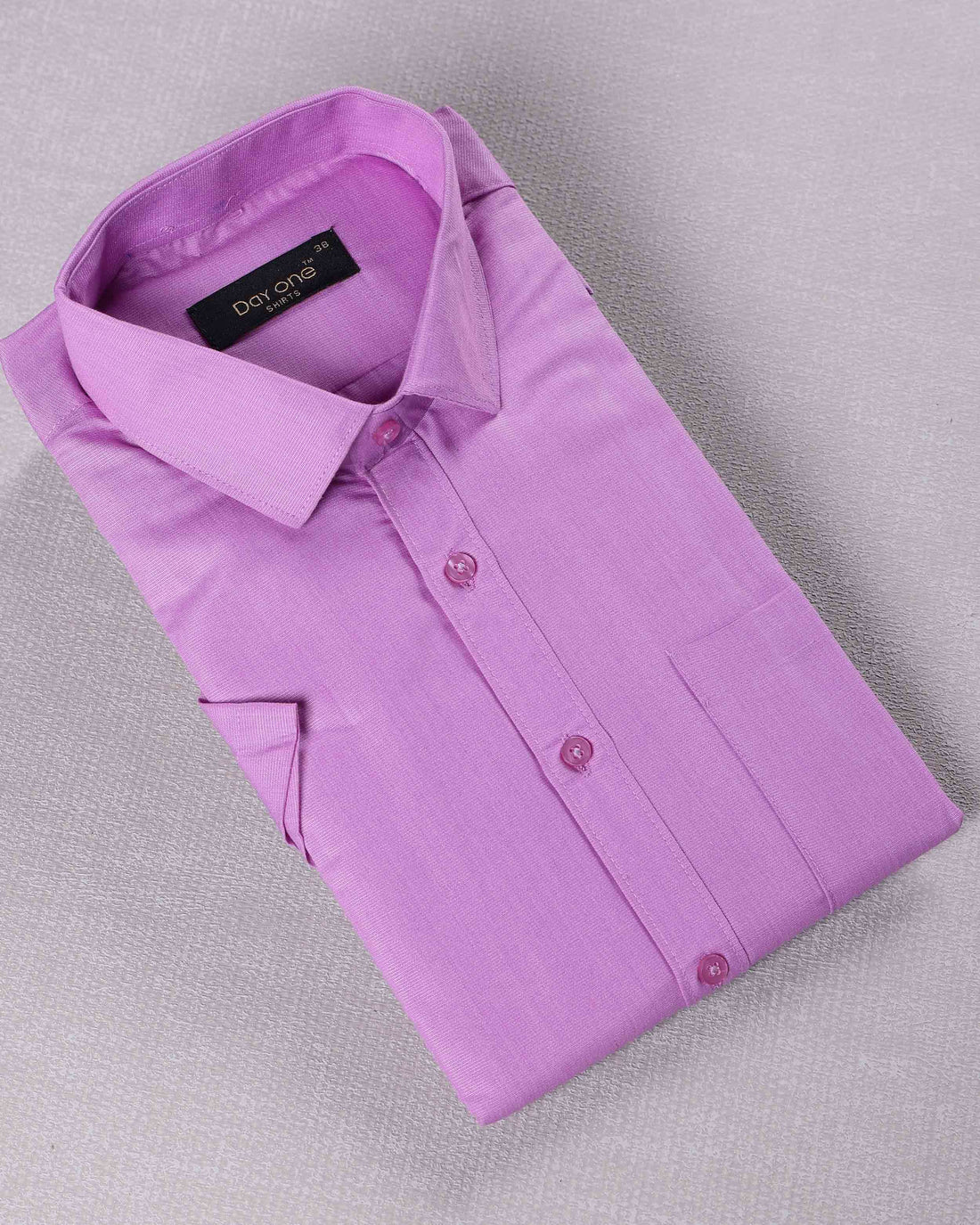 Traditional Couple Combo Gift Set with Men’s Shirt & Dhoti Set With Elegant Litchi Silk Saree  - Purple