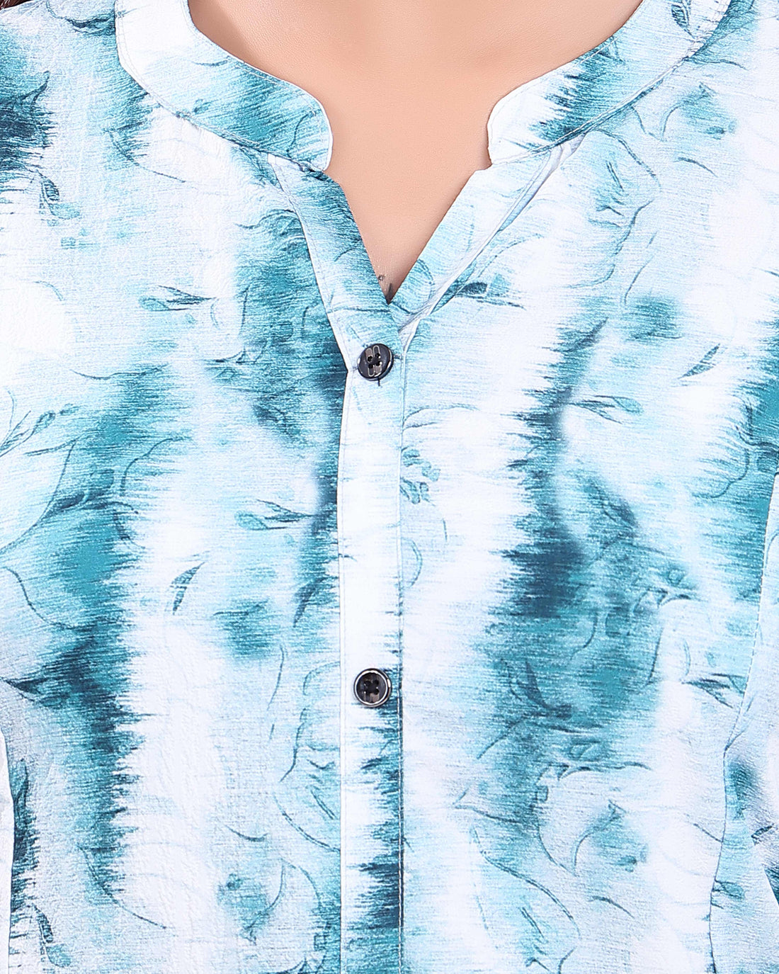 Ethnic Women's Printed Straight Kurta - Blue