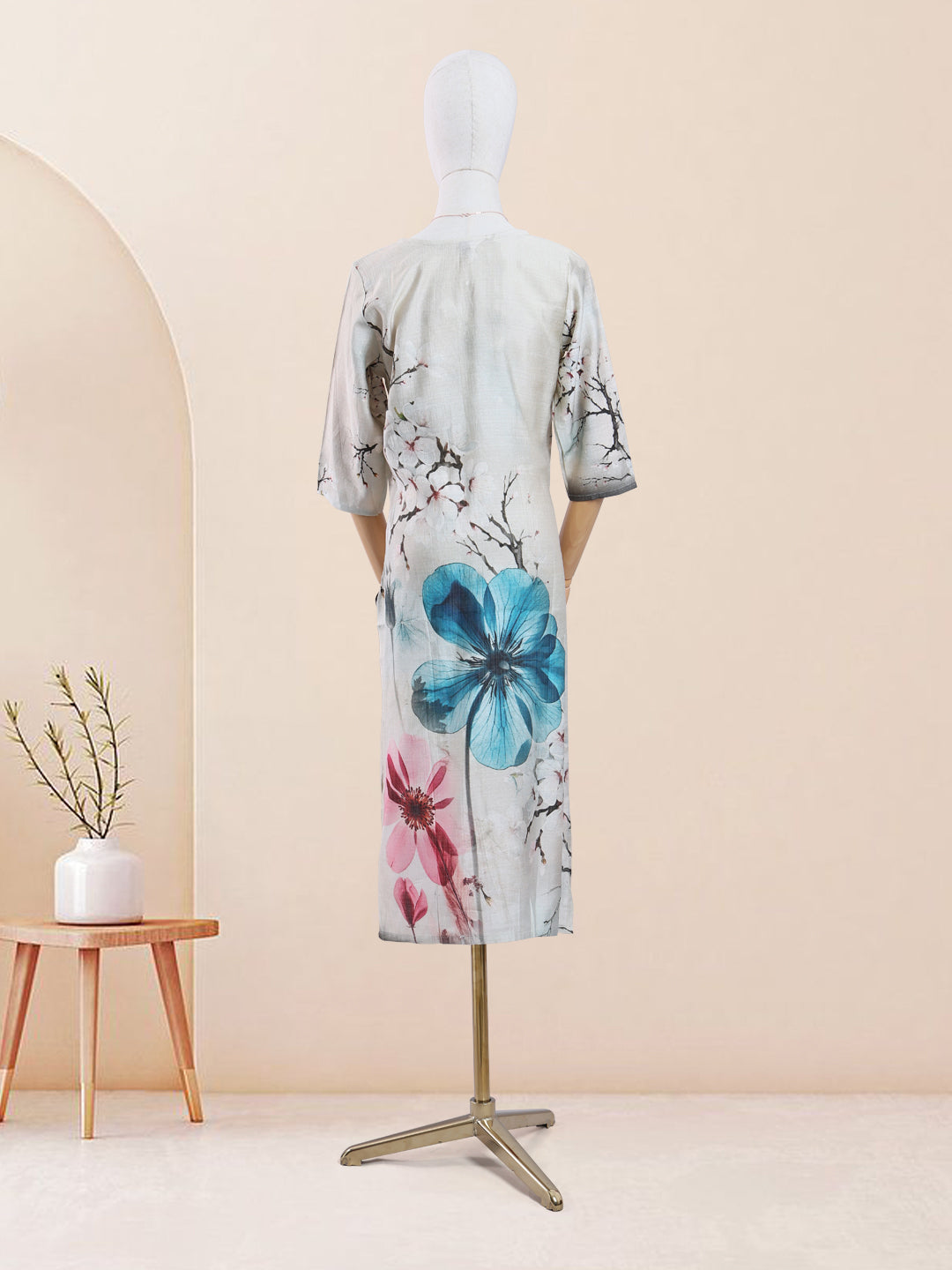 Designer Multi Color Printed Women's Kurti