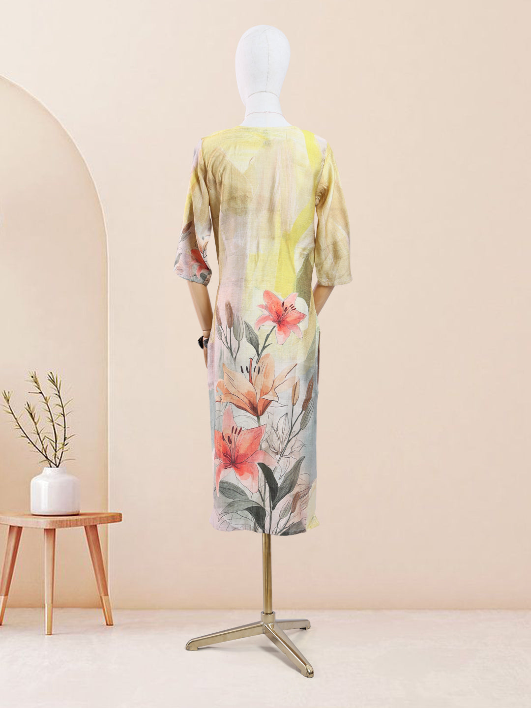 Designer Multi Color Printed Women's Kurti