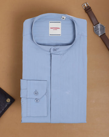 Nativebull light blue colour casual shirt