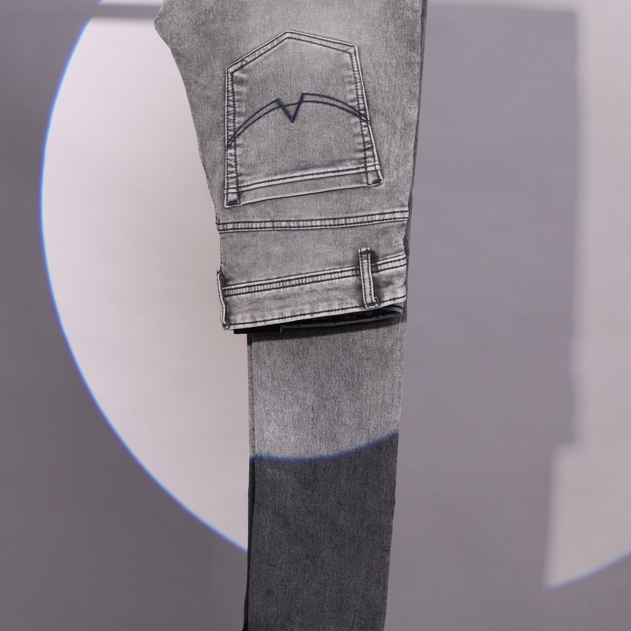Men's Slim Fit Grey Jean