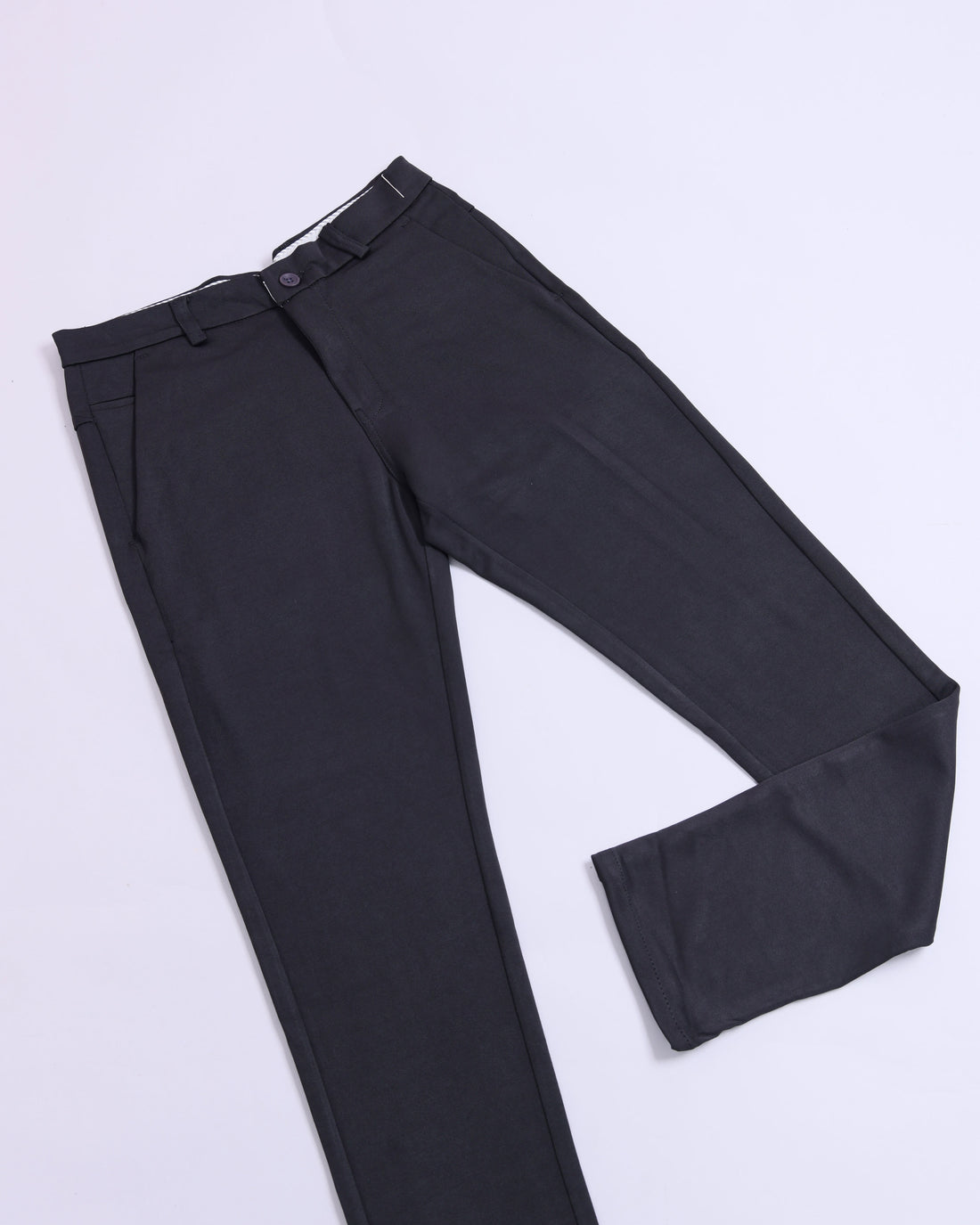 Men's Regular Fit Black Lycra