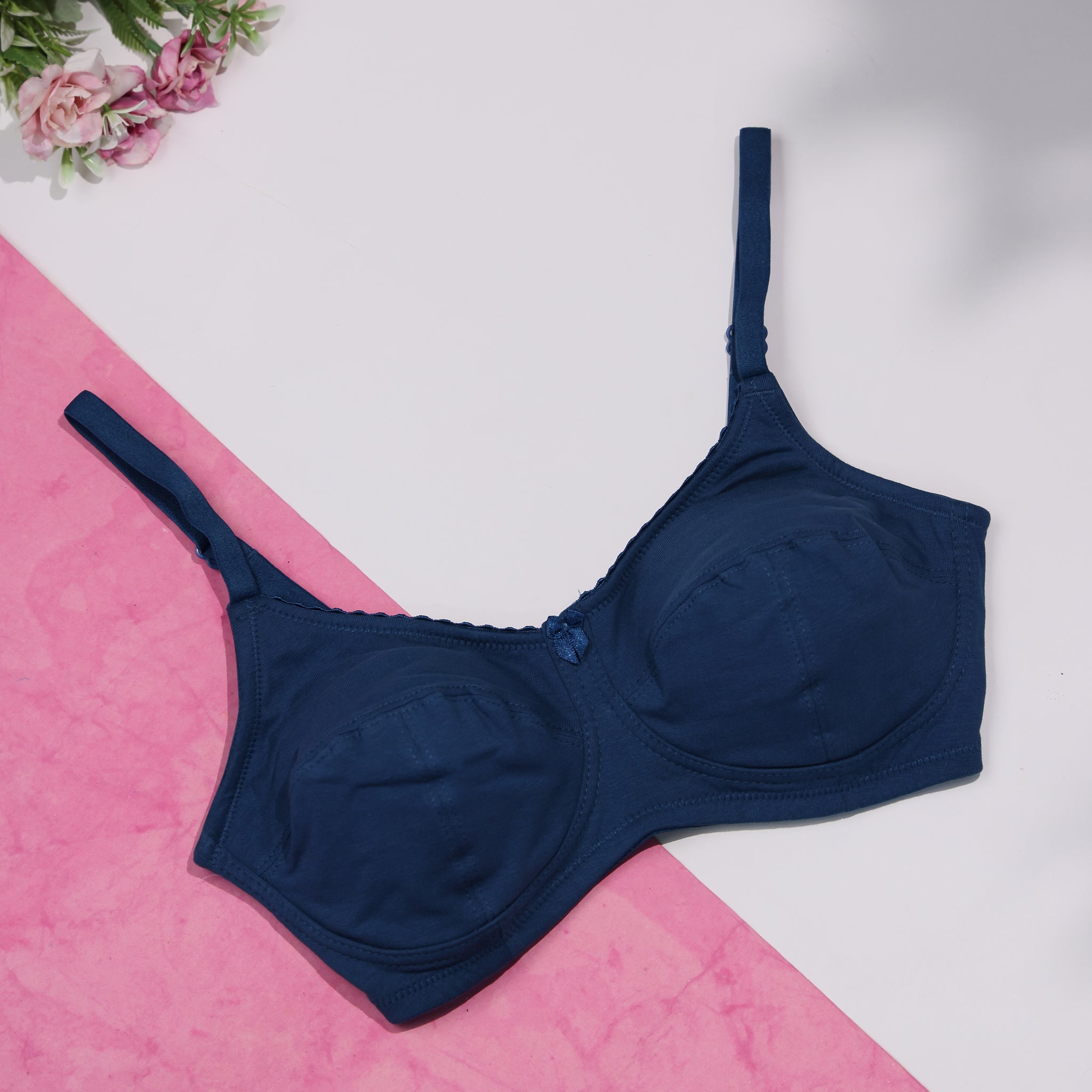 Blue Colour Everyday Bra