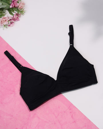Black Colour Everyday Bra