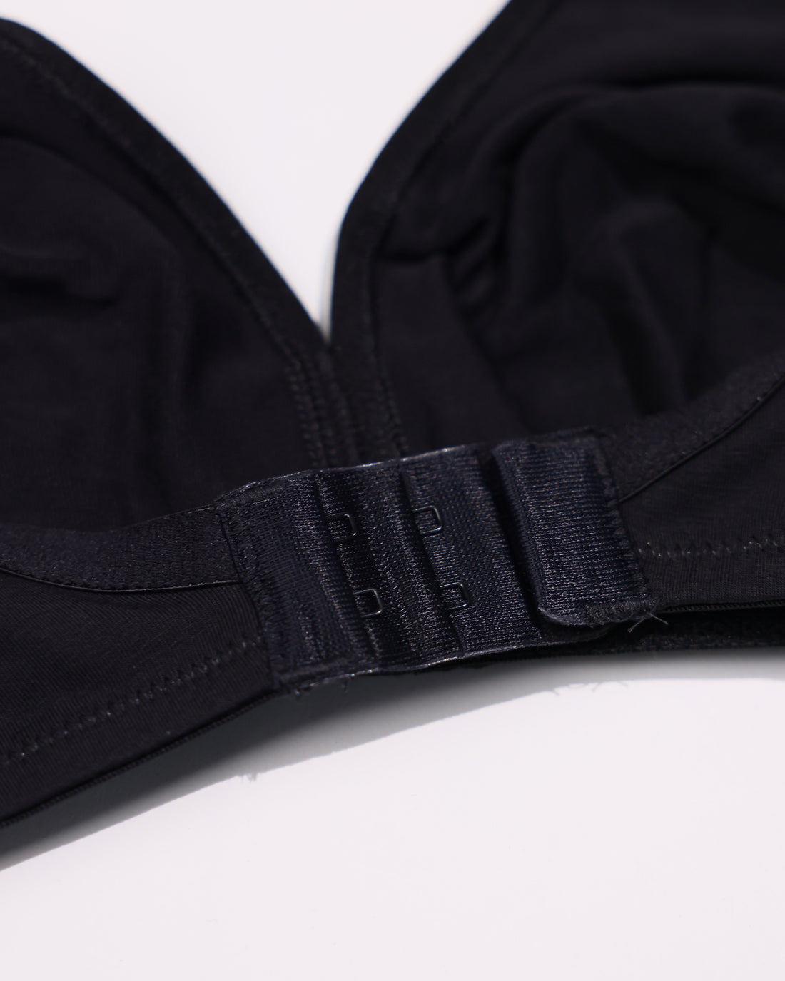 Seamless Non-Wired Everyday Support Bra - Black