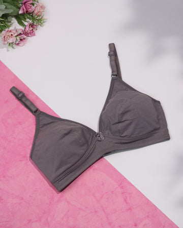 Grey Colour Everyday Bra