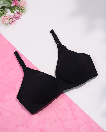 Black Colour Everyday Bra