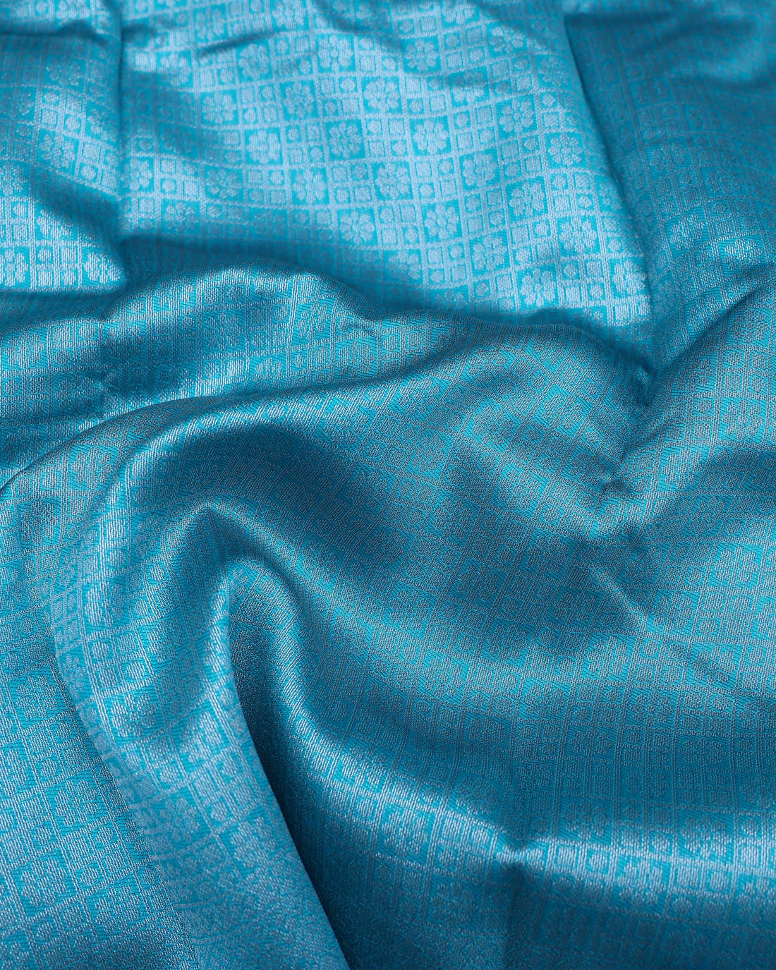 Green color lichi silk saree