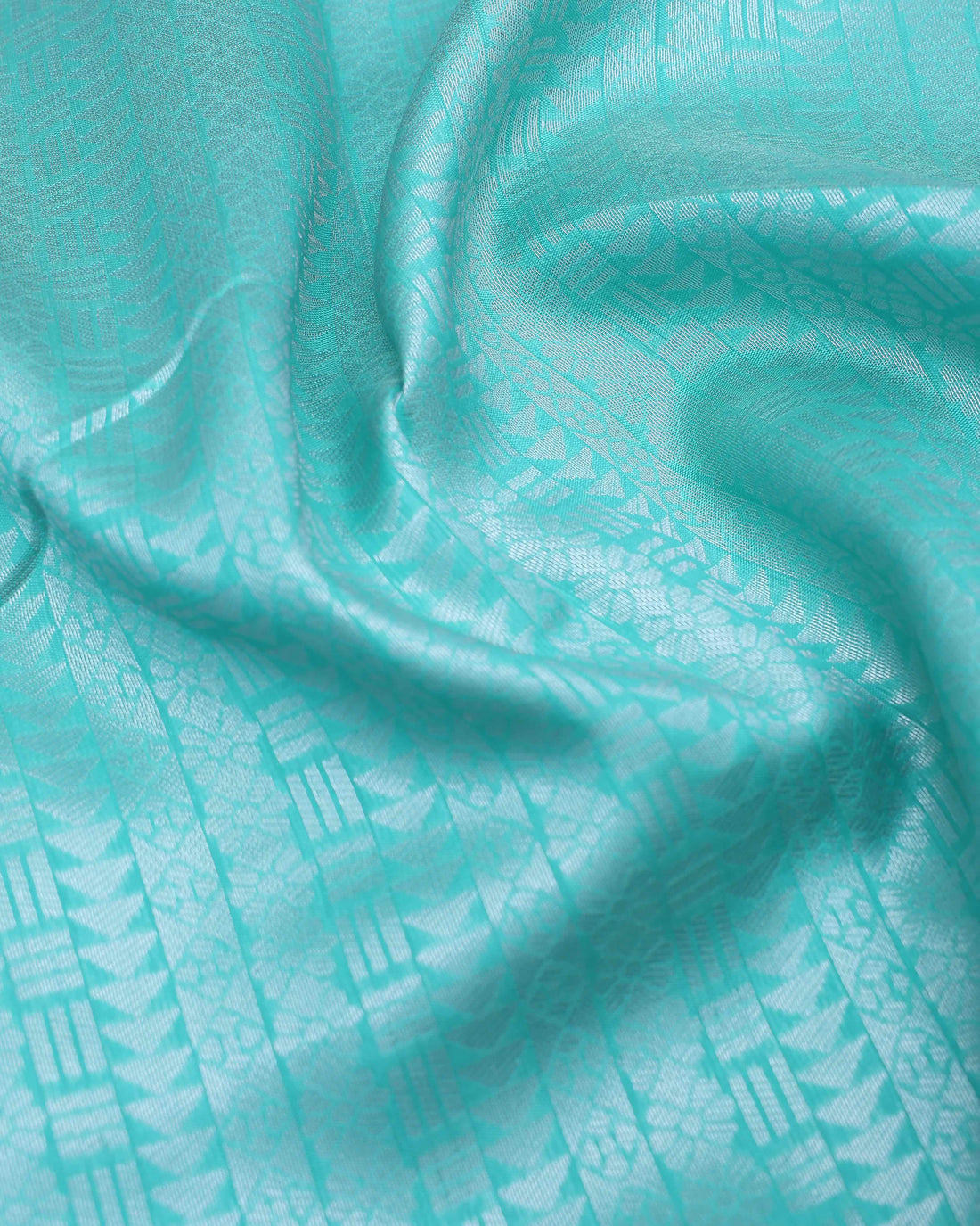 Green color lichi silk saree