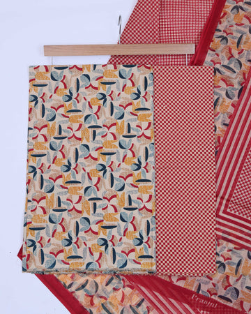 Multi Unstitched Salwar Material