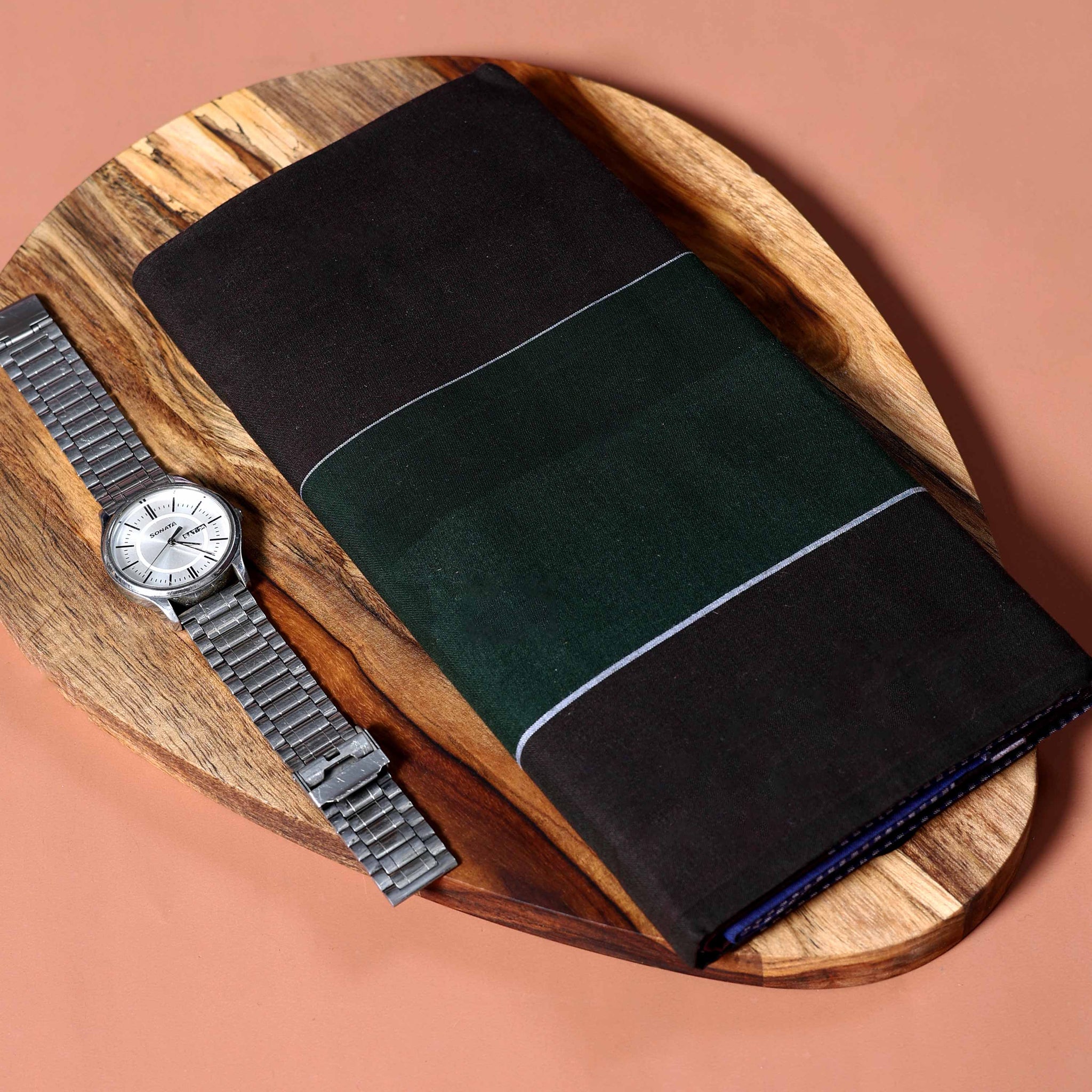 Jkt Brand Men's Premium Cotton Striped Lungi Stitched - Multi