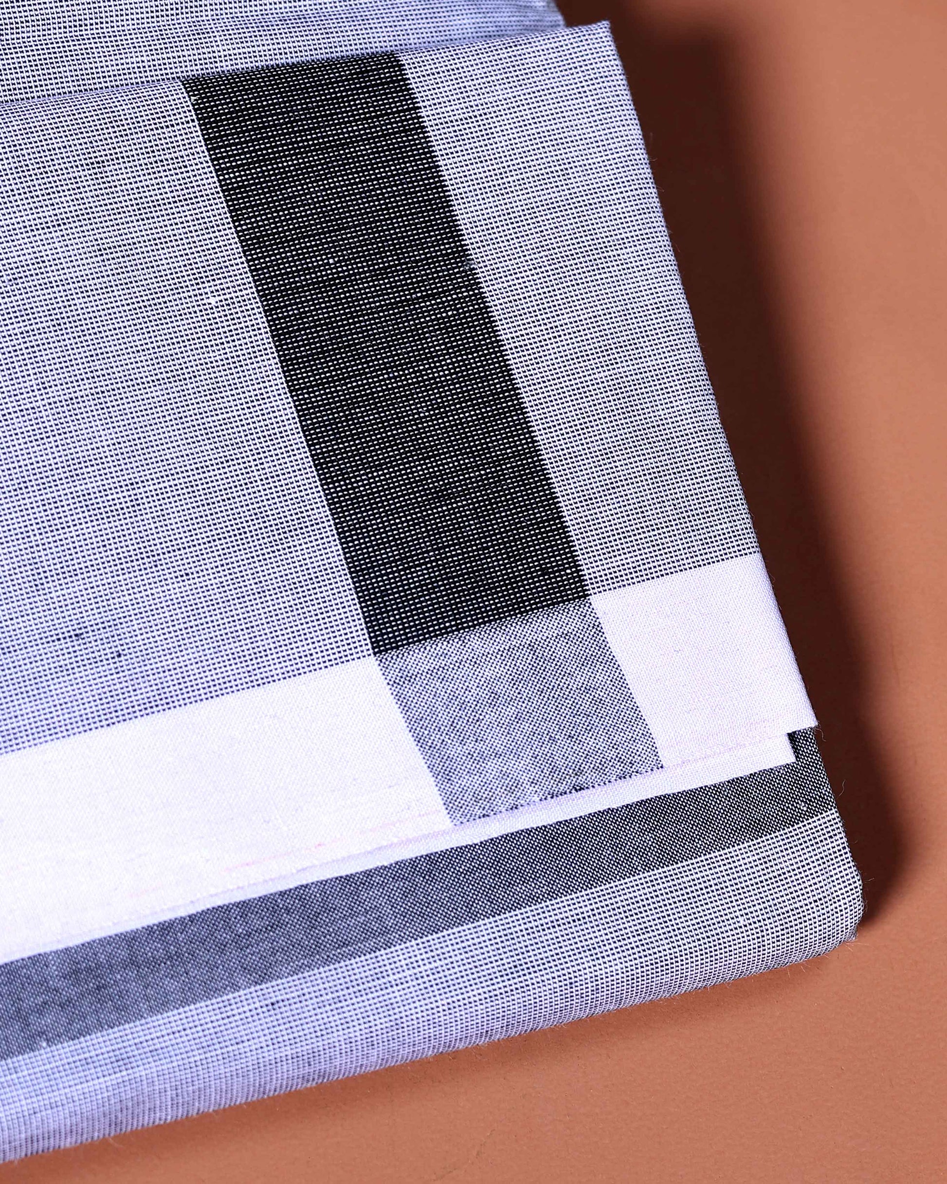 Kibs Brand Men's Premium Cotton Checked Lungi Stitched - Dark Green