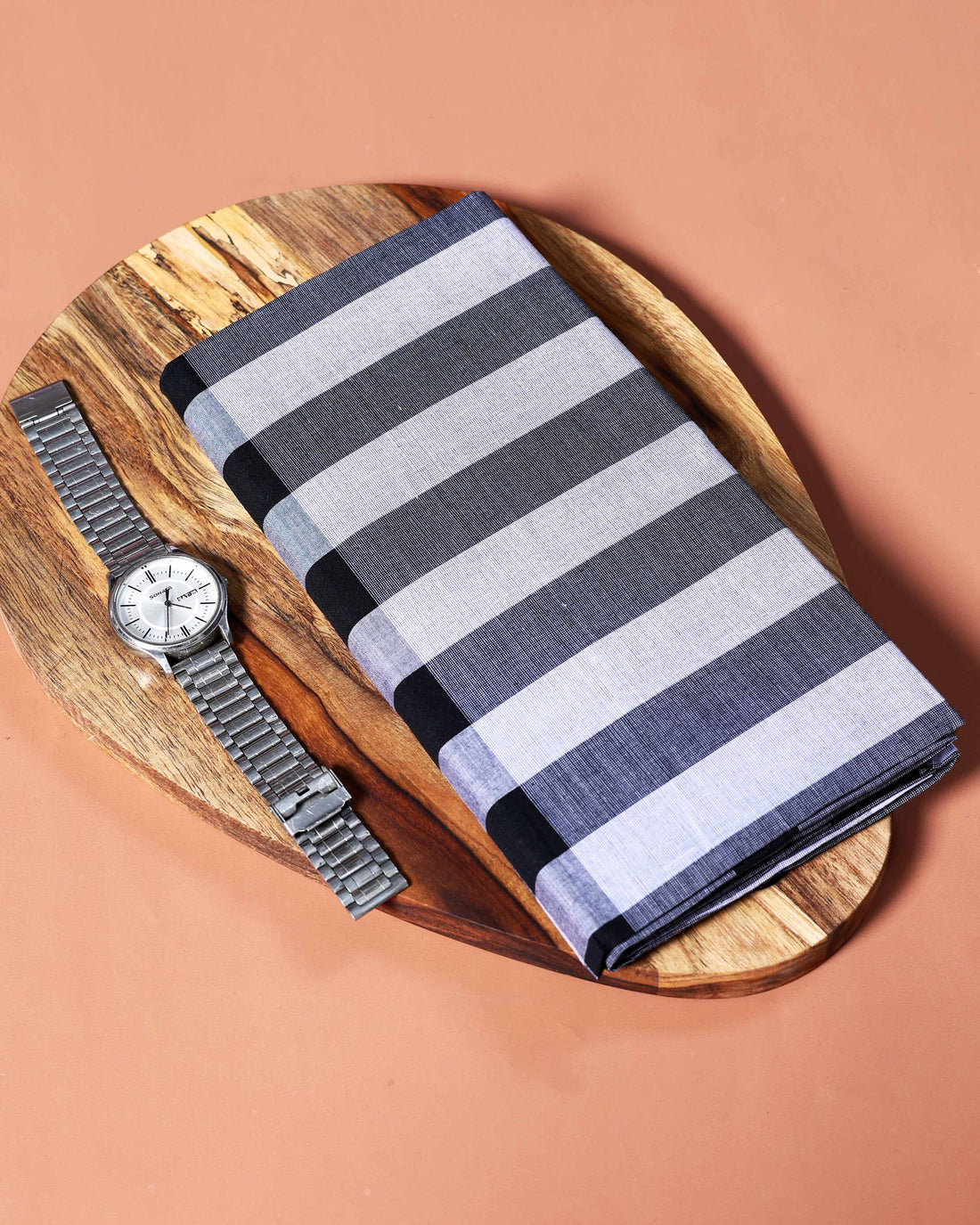 Kibs Brand Men's Premium Cotton Striped Lungi Stitched -  Multi