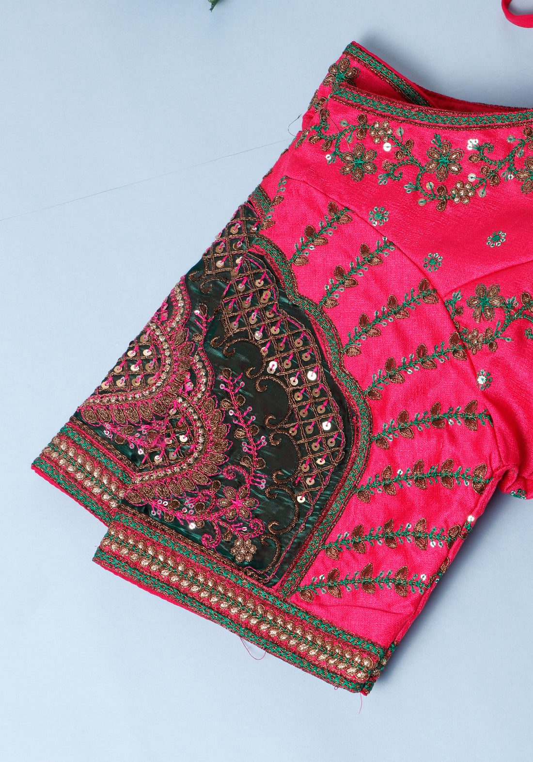 Dark Pink Colour Readymade Blouse (Free Size)