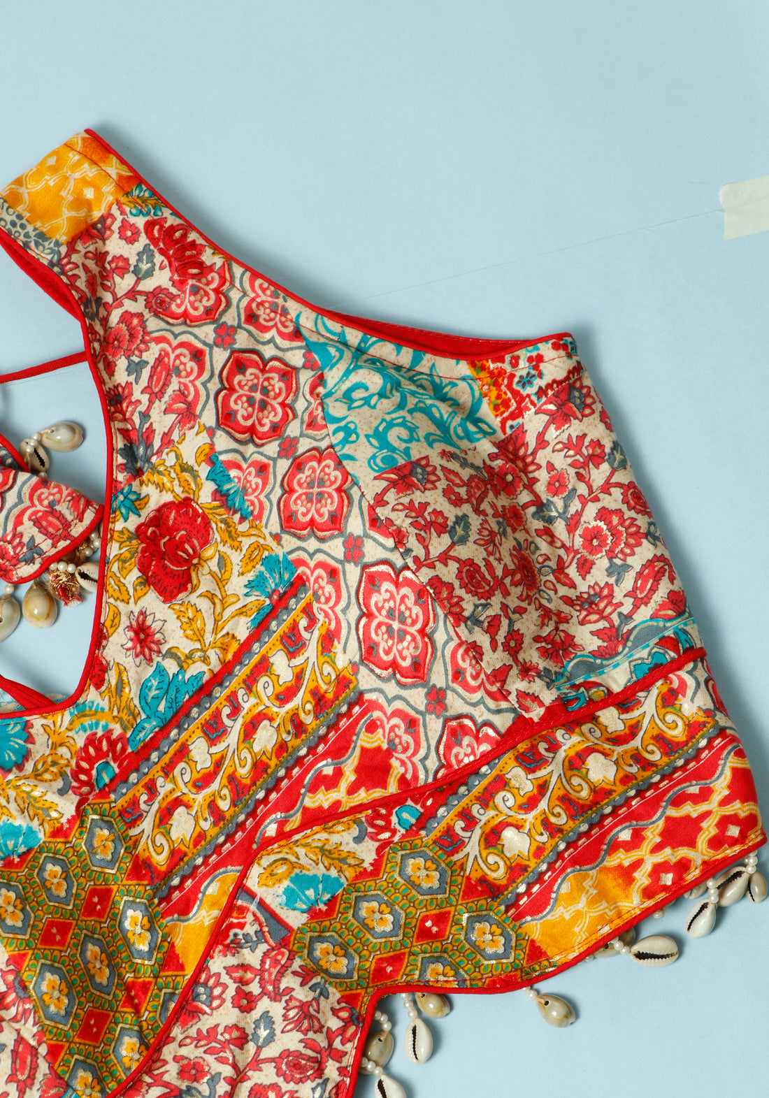 Multi Colour Readymade Blouse (Free Size)