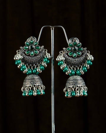 Silver Colour Plated Earrings