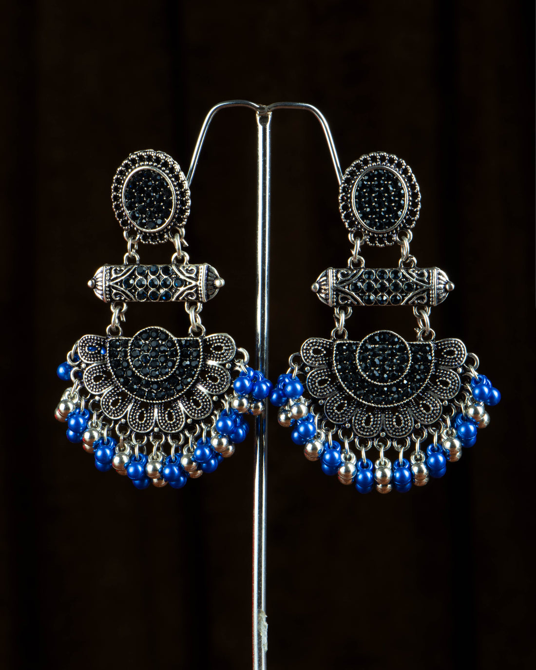 Silver Colour Plated Earrings