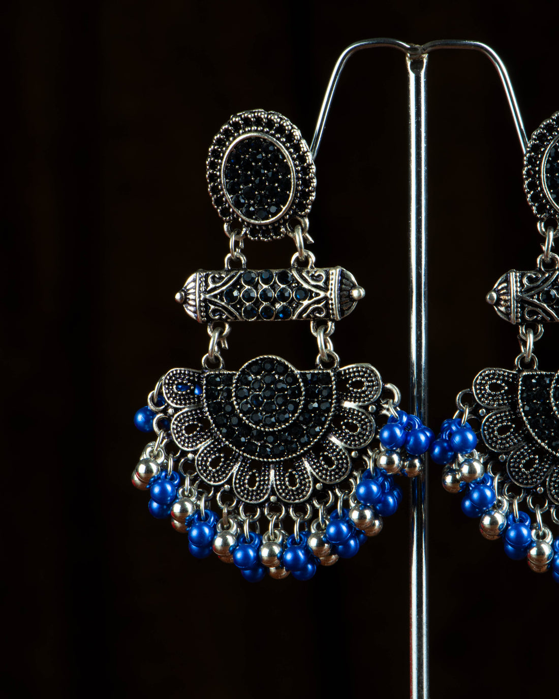 Silver Colour Plated Earrings