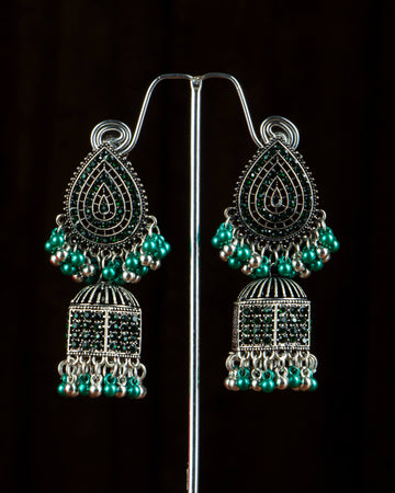 Silver Colour Plated Earrings