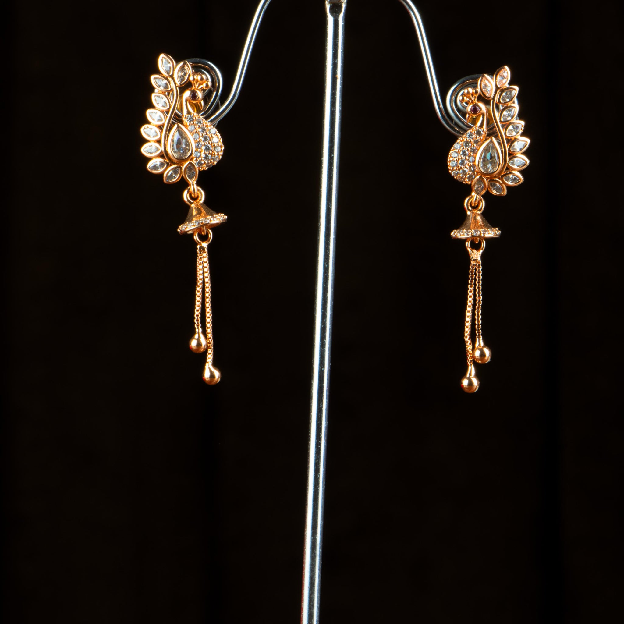 Gold Colour Plated Earrings