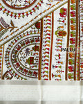 Shop White Color Dola Saree 