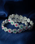 Buy Set Of 2 Silver Plated Bangles