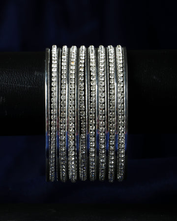 Set Of Silver Plated Bangles