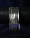 Set Of 12 Silver Plated Bangles