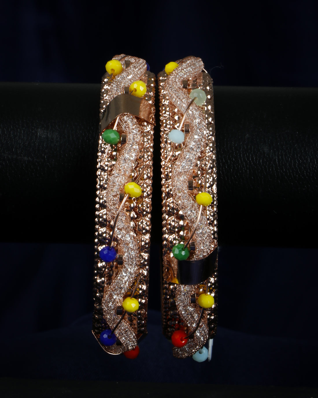 Set Of 2 Copper Plated Bangles