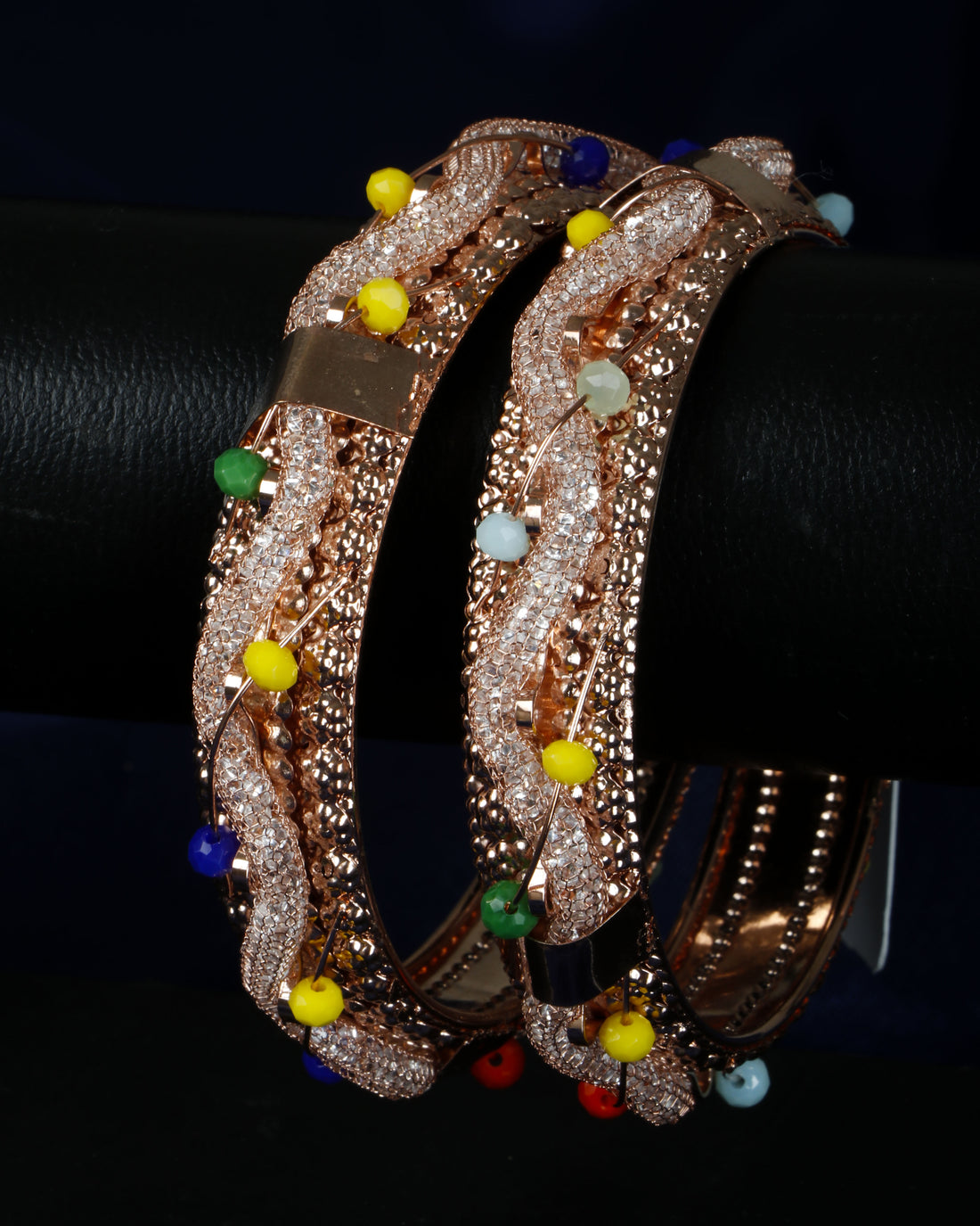 Set Of 2 Copper Plated Bangles