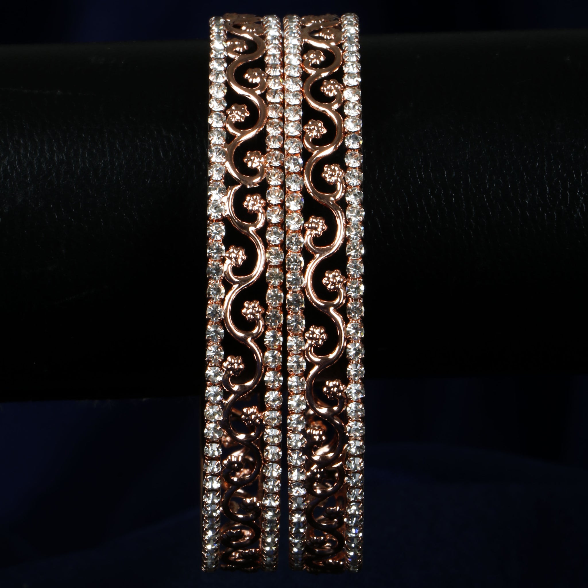 Set Of 2 Copper Plated Bangles