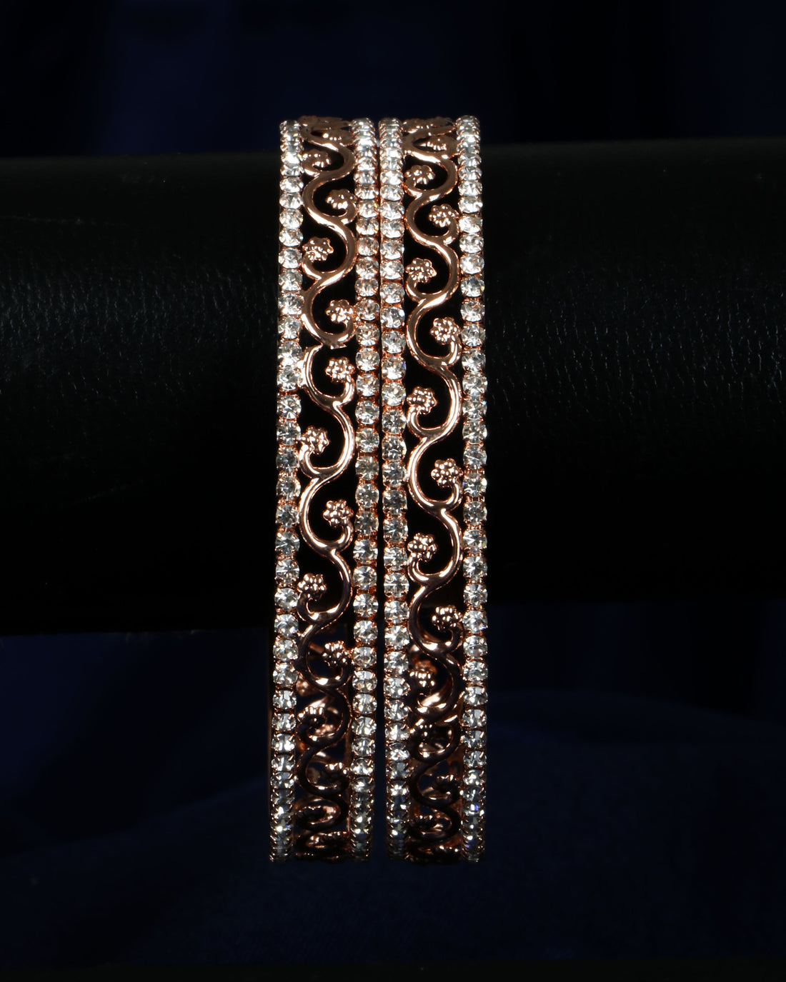 Set Of 2 Copper Plated Bangles