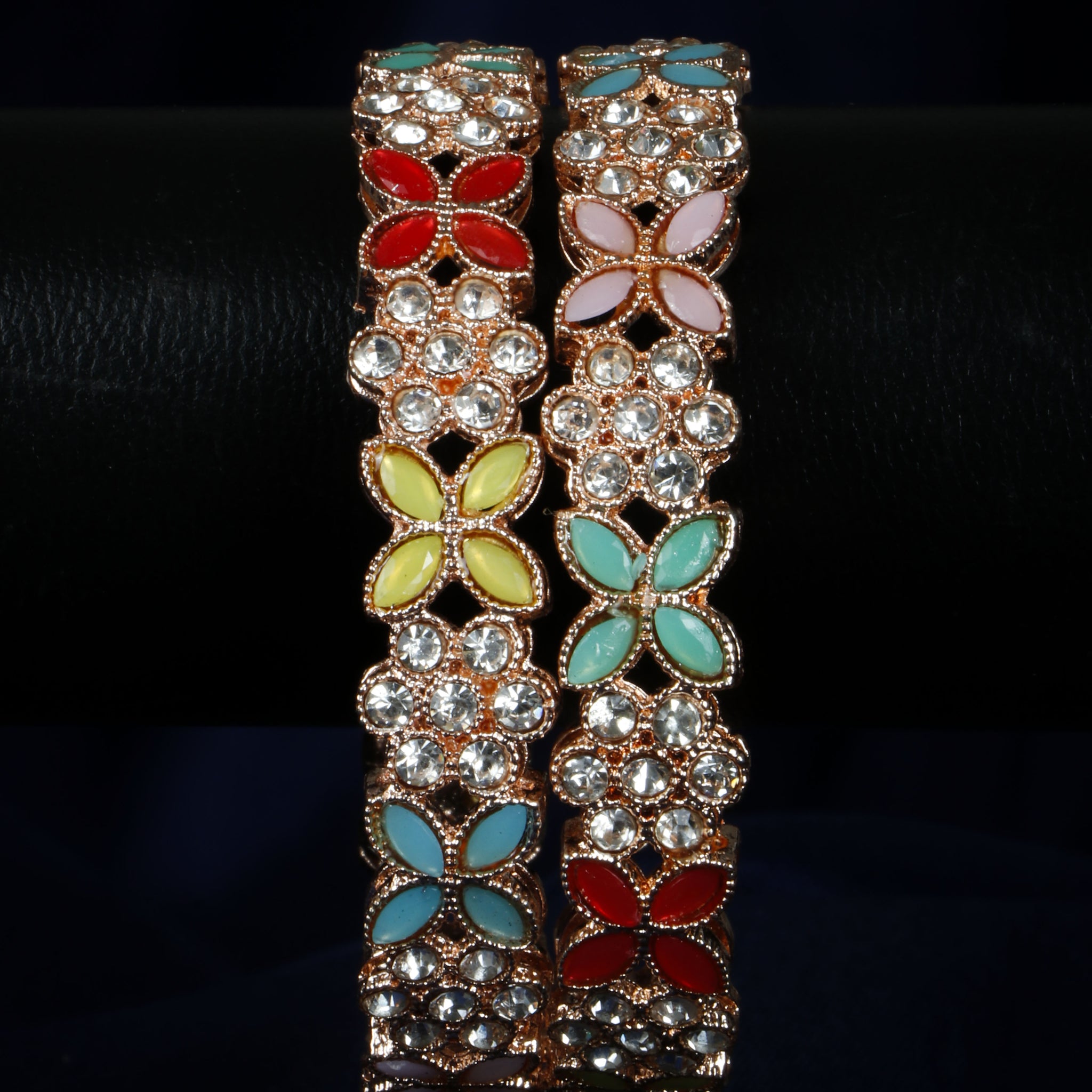 Set Of 2 Copper Plated Bangles