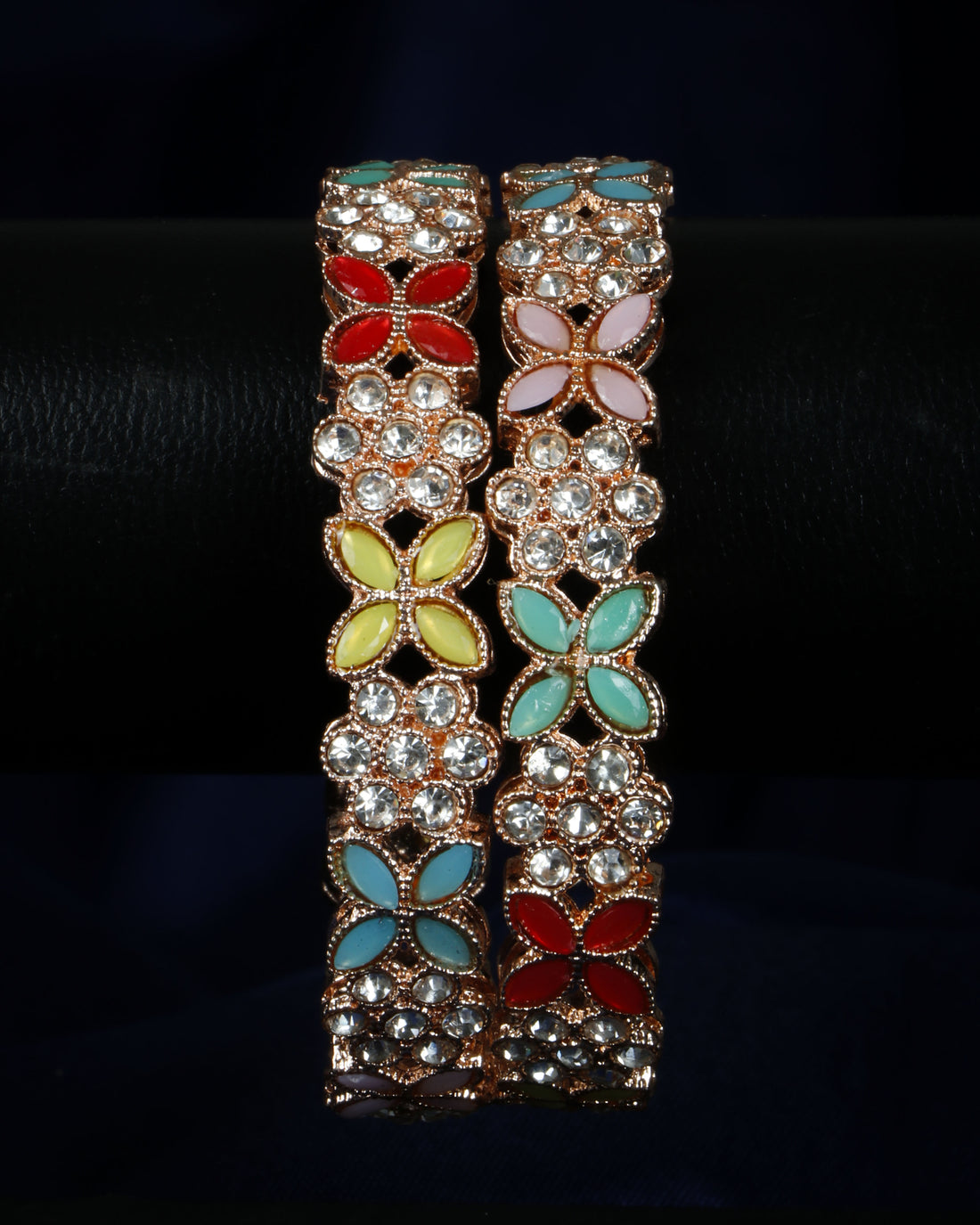 Set Of 2 Copper Plated Bangles