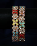 Set Of 2 Copper Plated Bangles