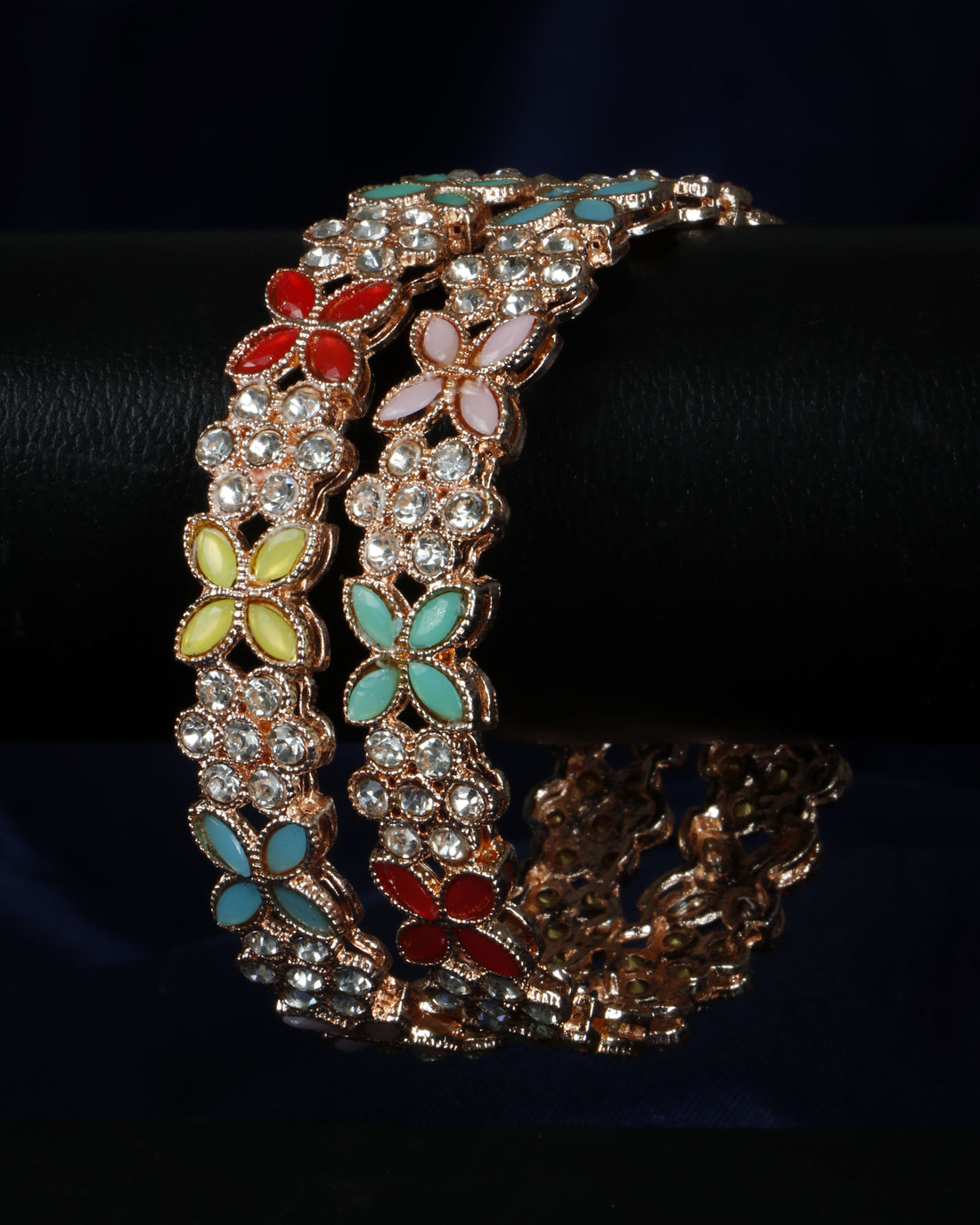 Set Of 2 Copper Plated Bangles