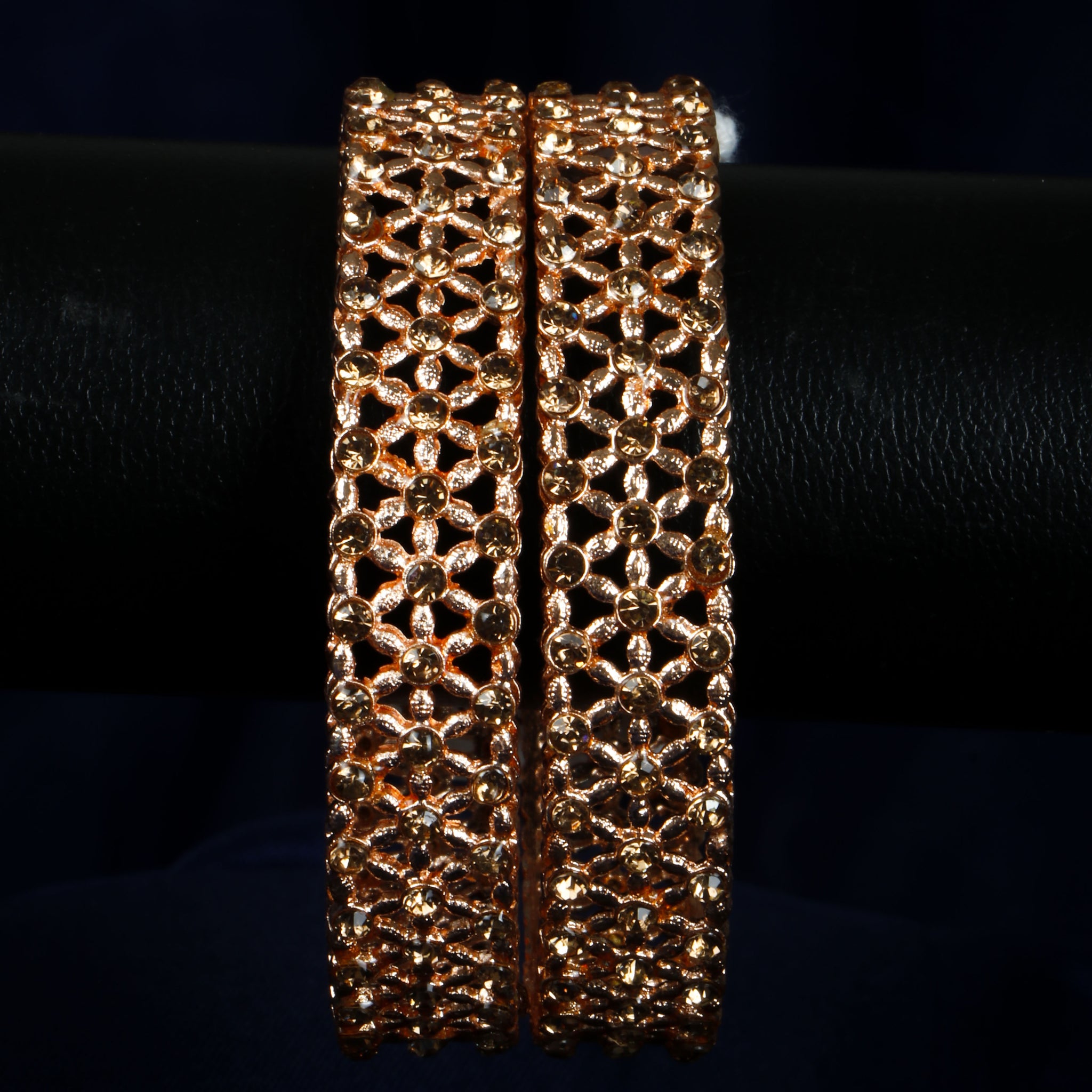 Set Of 2 Copper Plated Bangles