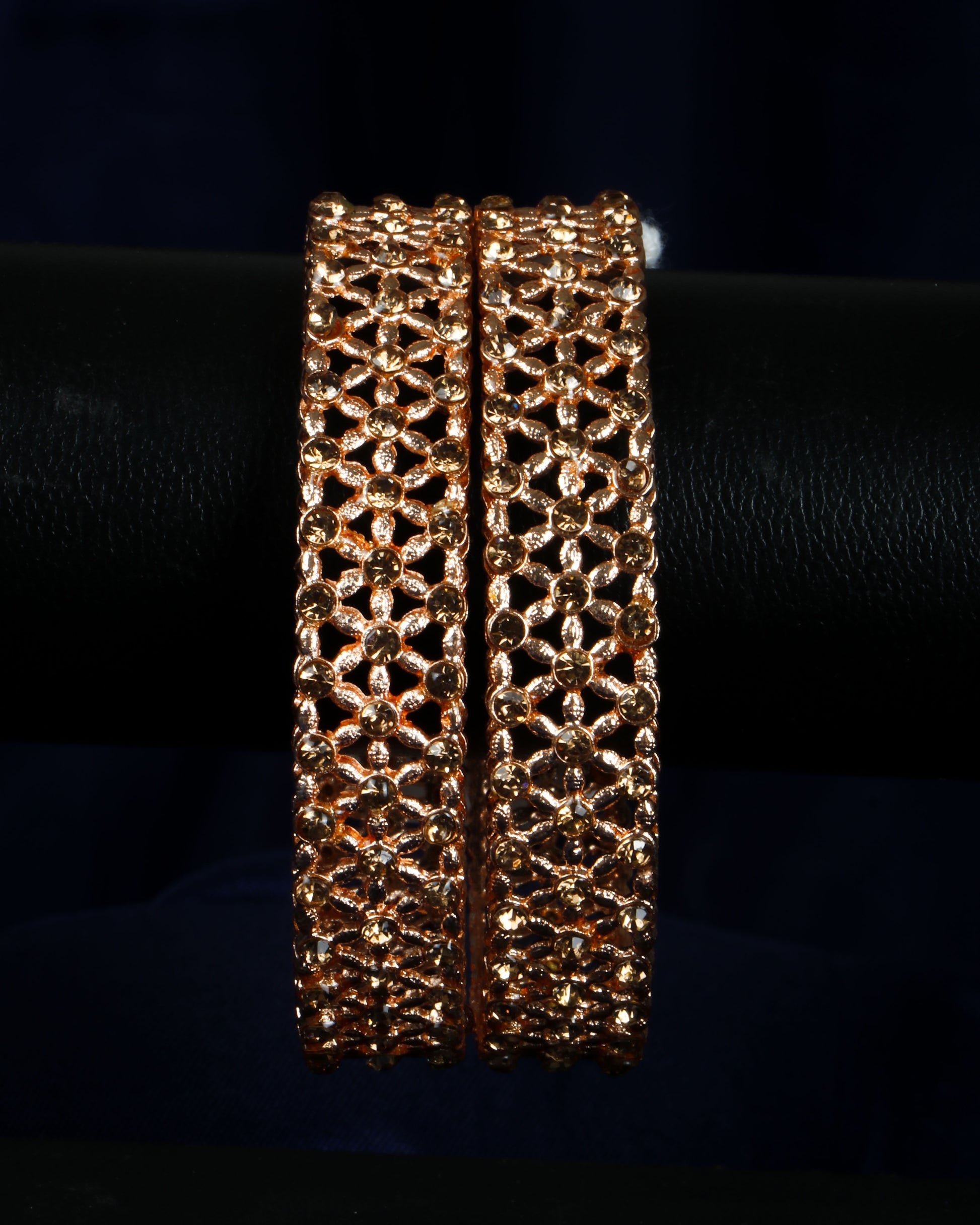 Set Of 2 Copper Plated Bangles