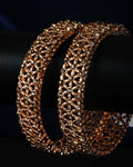 Buy Set Of 2 Copper Plated Bangles